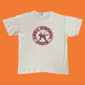 Vintage Single Stitch Suffield Club XL T Shirt